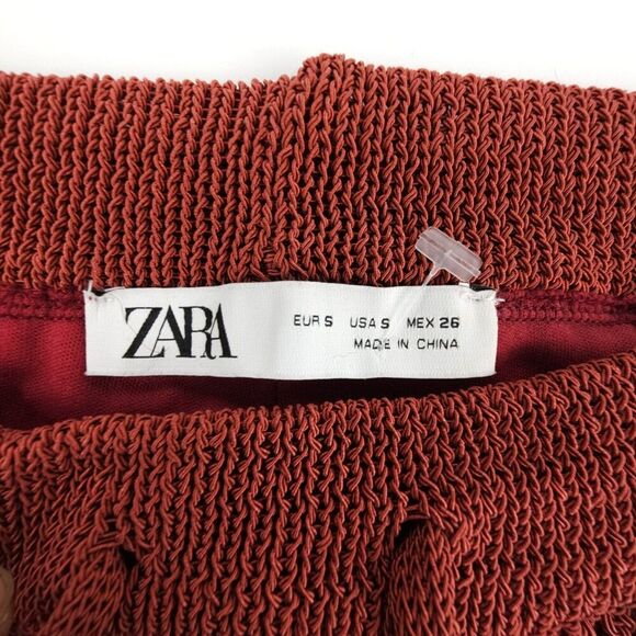 NEW Zara Limited Edition Crochet Polo Sweater Knit Shorts Matching Set Resort - Picture 8 of 13